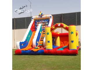 محل تاجير نطيطات الرياض...نطيطات الرمال ملعب صابوني زحليقه مائيه الرياض