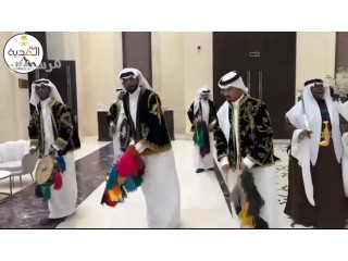 فرقة القدية للفنون الشعبية عرضة نجدية وسامري