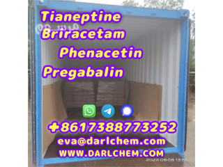 Pregabalin Brivaracetam Tianeptine raw crystal powder 148553-50-8 High Quality