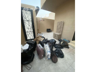 دينا تشيل تاخذ اثاث قديم خربانه رمي تالف حي الرائد حي النخيل 0503559450