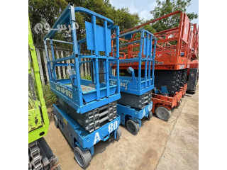 سيزر لفت 12متر للايجار في جدة | تأجير سيزر لفت 12متر بجدة | 12 meter scissor lift for rent in Jeddah