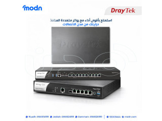 استمتع بأقوى أداء مع رواتر متعددة المنافذ درايتك من مدن الاتصالات