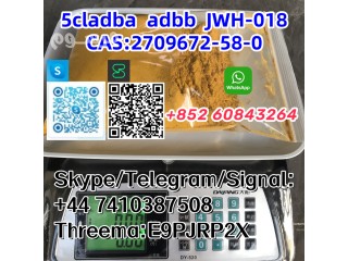5cladba adbb JWH-018 CAS:2709672-58-0 Skype/Telegram/Signal: +44 7410387508 Three ma:E9PJRP2X