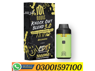 New Original Modus Knockout Blend Disposable Vape 3G | 3.0 In Pakistan {03001597100}